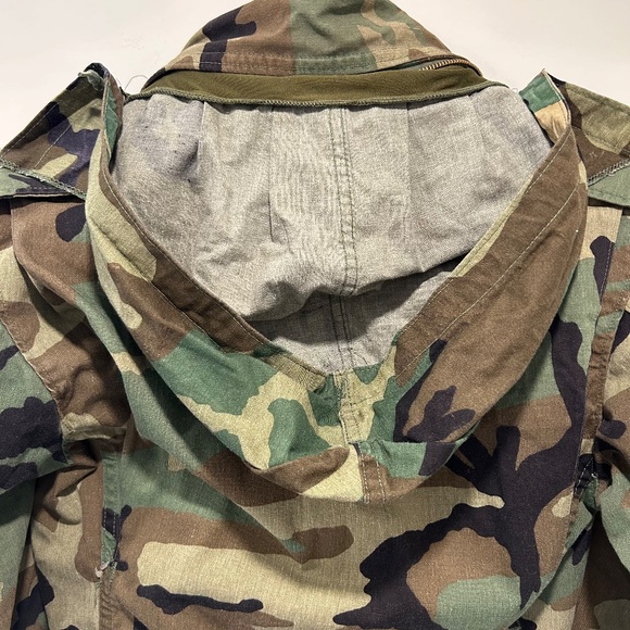 Vintage 1984 US Military Woodland Camo Field Jacket - XS Regular - Some Flaws - Picture 9 of 9